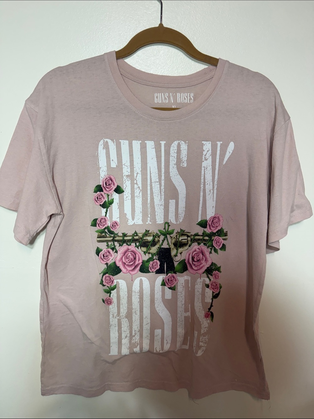 Guns N' Roses Pink Graphic Tee - Short Sleeve